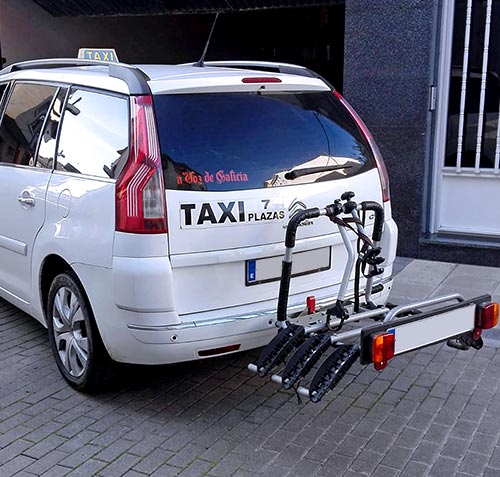 Transporte de bicicletas Eurotaxi Sarria - Pepe